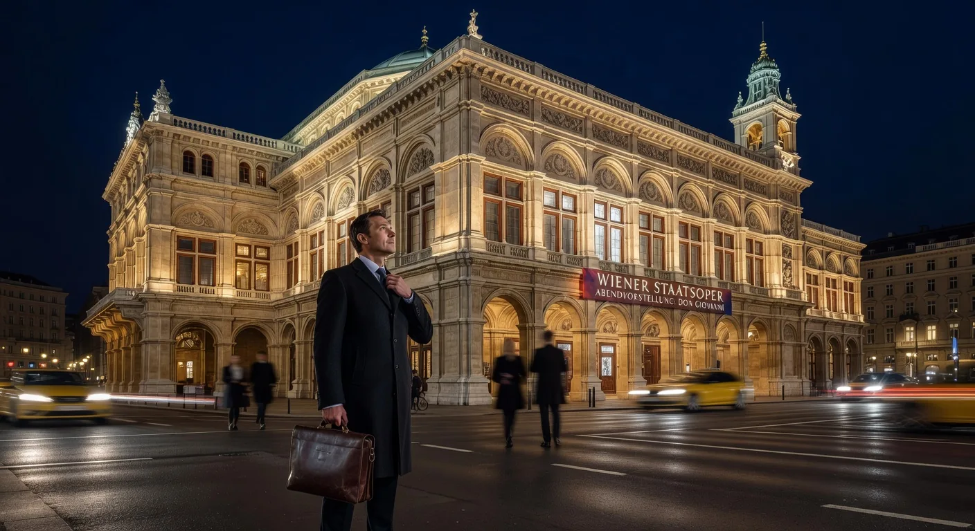 Vienna State Opera House performance evening